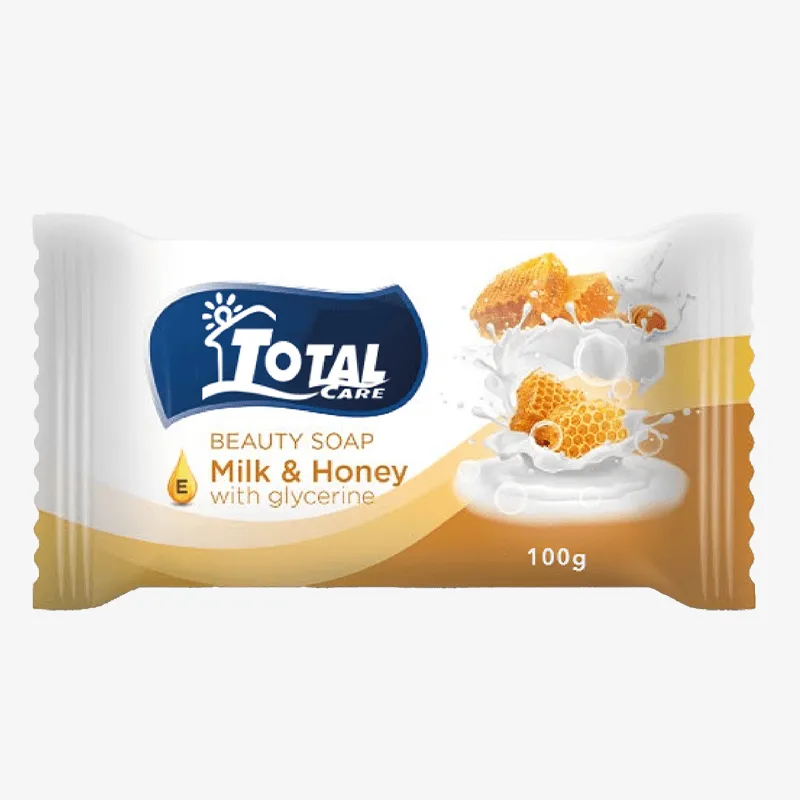 Jabón de tocador miel y leche (100 g)