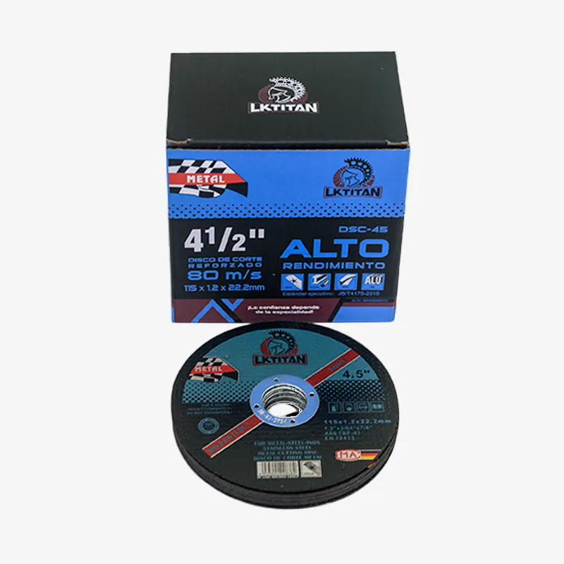 Disco de Corte Metal- 4 1/2"X 3/64"X7/8"-Q7