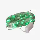 Luces de Navidad, color verde, 10m, modernas