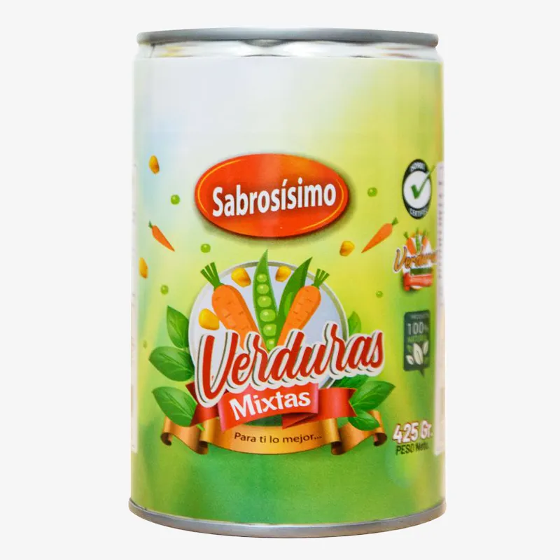 Verduras mixtas (estilo Macedonia)