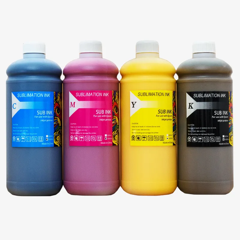 Set de tintas ecosolventes (4 colores)