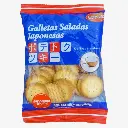 Galletas redondas saladas