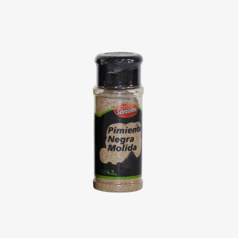 Polvo pimienta negra 43g (pomo)