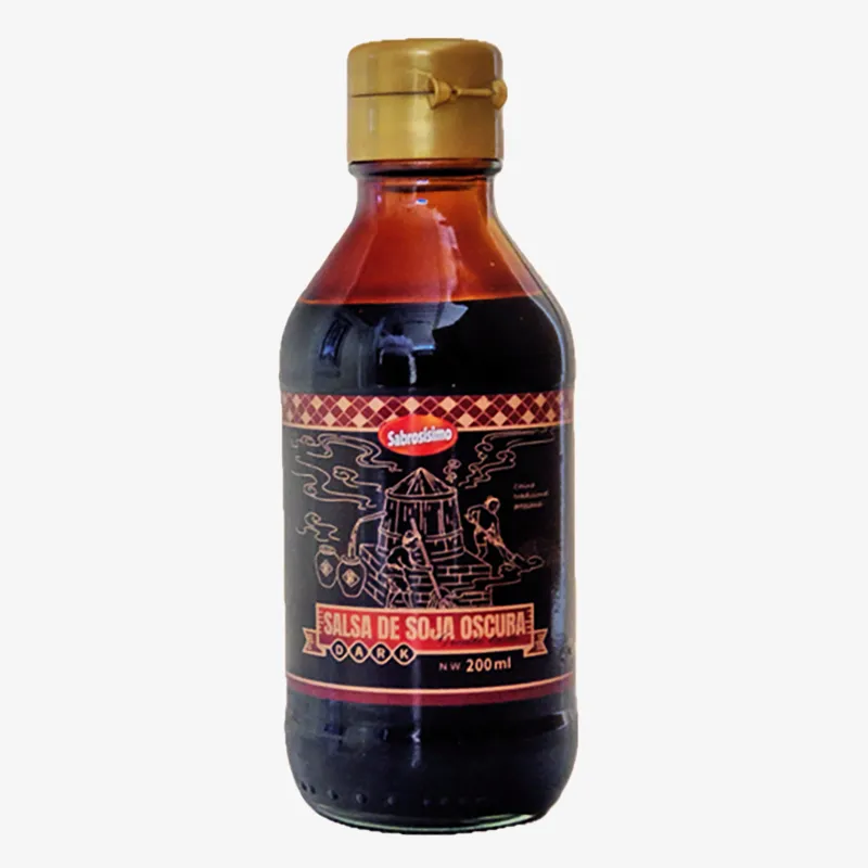 Salsa de soja oscura superior 200ml