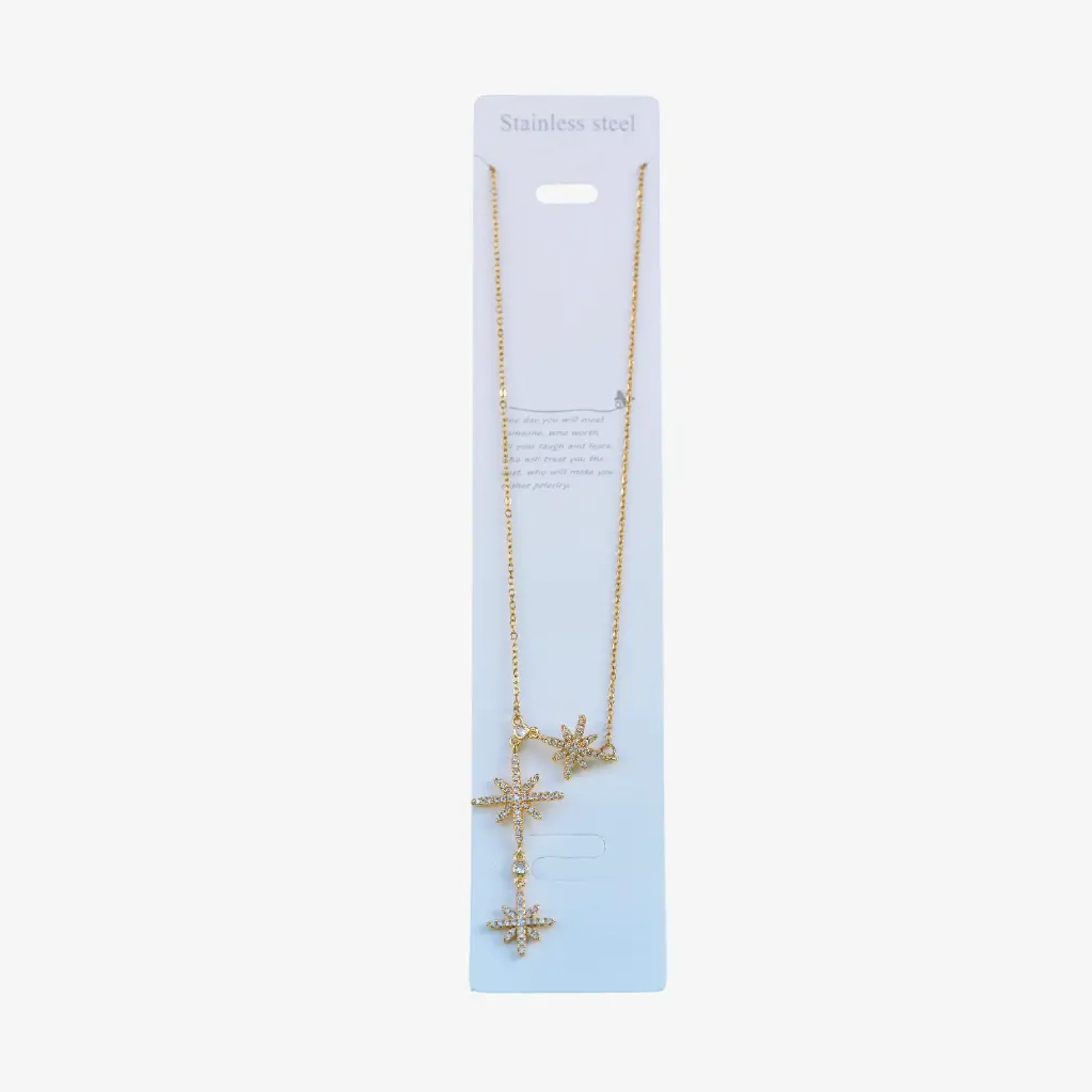 Collar largo de estrellas Chica Super Star