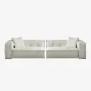 Sofá modular de 3 plazas (beige)