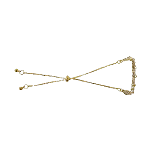 Pulsera dorada "Idilio"
