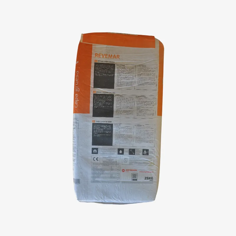 REVEMAR MORTERO REVOCO GRIS CAPA GRUESA DE TIPO GP-CSIV-WC2 (EN-998-1) (SACO DE 25 KG)