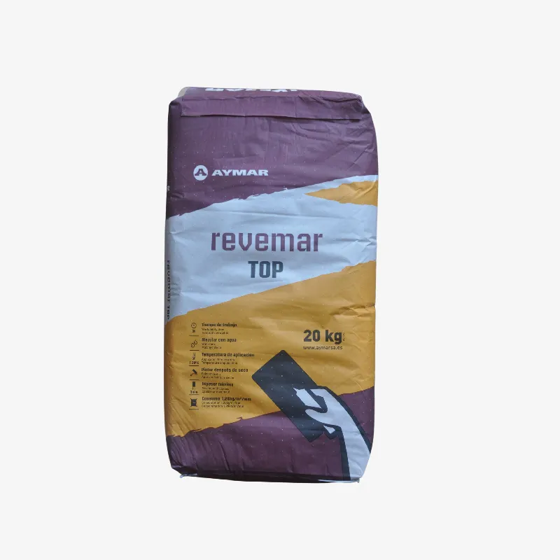 PLASTE PARA ENLUCIDOS REVEMAR TOP (SACOS DE 20 KG)