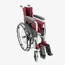  Silla de ruedas plegable