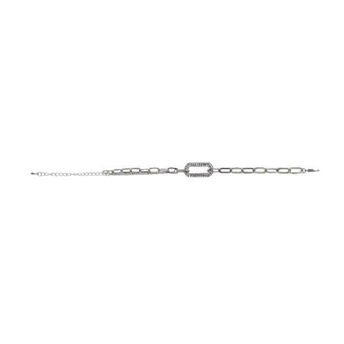 Pulsera Silver Love (Color plateado)