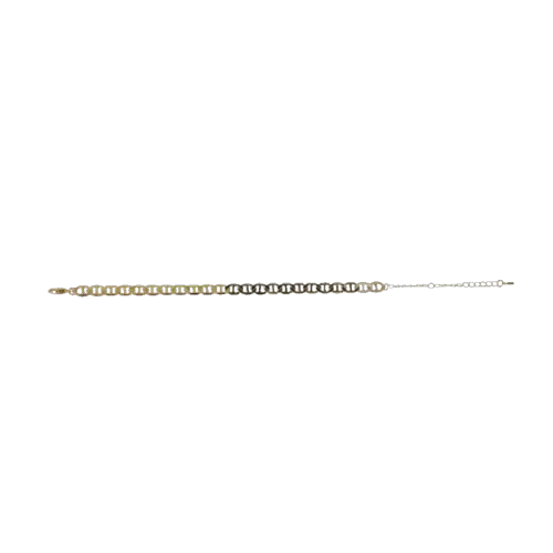 Pulsera dorada Mujer bonita