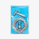 Ducha bidet manual 1,5 M acero inoxidable (BIC-3)