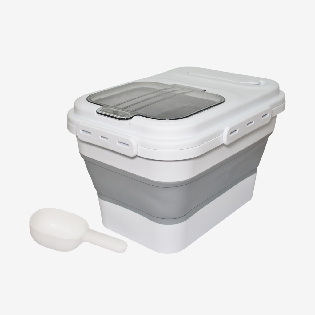 Pozuelo grande hermético para alimentos (cubo de arroz)