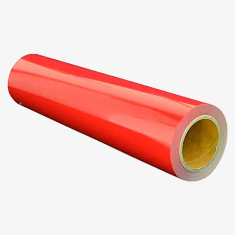 Vinilo de corte adhesivo para rotulación color rojo 30,5cm*50m