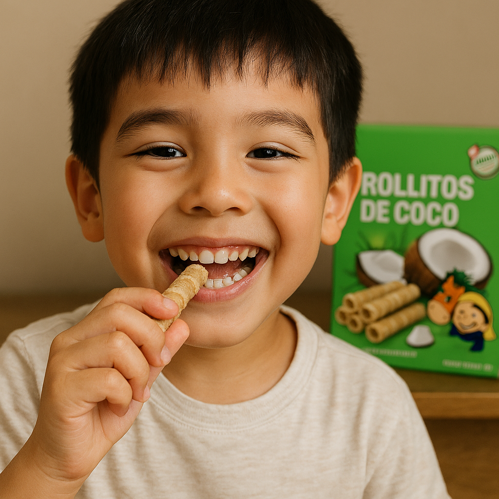 Rollitos de coco