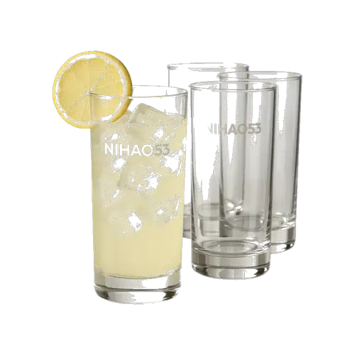 Set 12 vasos Personalizado Alto para cócteles 10,5 oz 