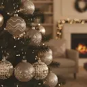 Set de 16 bolas navideñas de 6cm