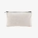 Bolsa de Lona con Cremallera de Polyester y Algodón para Sublimación