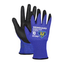 [NH06GTA2T9] Guantes de Trabajo azul recubierto de Nitrilo, corte A2 Talla 9