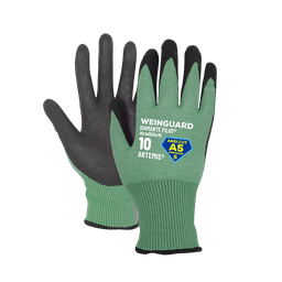 [NH06GCA5T7] Guantes de Corte color verde recubierto de nitrilo A5 Talla 7