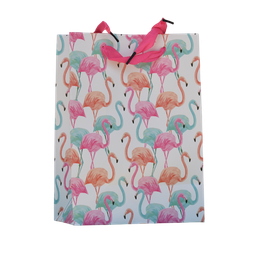 [NH09BFG500] Bolsa de regalos con diseño de flamencos  (grande) ZD001A