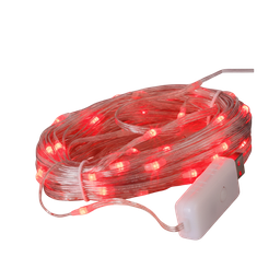 [NH09LNMR150] Luces LED decorativas de color rojo (10m) Modernas 