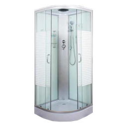 [NH12CDPC900MM] Cabina Azul de baño 5mm 900*900*2150mm