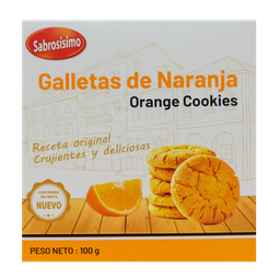 [NH07GMN24] Galleta mantequilla sabor naranja 100g
