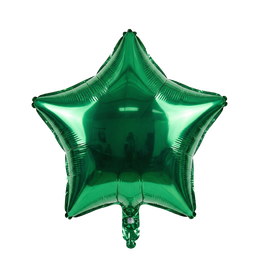 [NH09GPAE2000VD] Globo en forma de estrella Verde