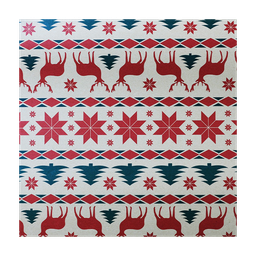 [NH09PEC800ALARES] Papel de regalo estilo navideño( Arce, árbol y estrella)(PZ039)