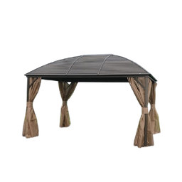 [NH10CN3,4M] Carpa exterior Negra para Terraza 3*4m